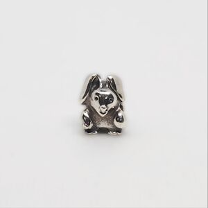 Pandora Bunny Rabbit Sterling Silver Bead Retired